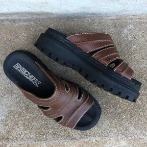 Skechers Jammers VTG Y2K Chunky Slide Sandals